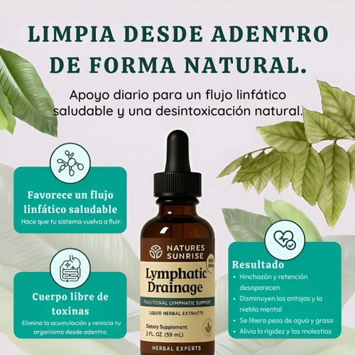 DRENA LA HINCHAZÓN DEL ROSTRO, ABDOMEN Y PIERNAS NATURALMENTE
