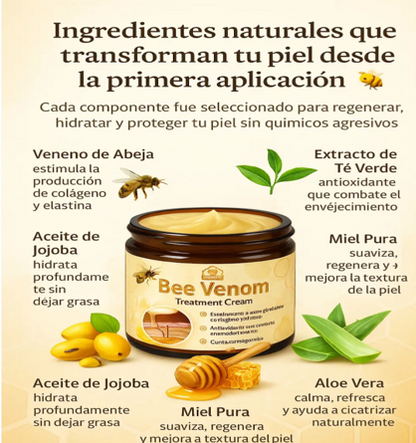 Veneno de abeja - Ayuda a eliminar manchas , lunares y verrugas