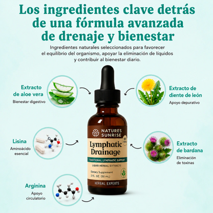 DRENA LA HINCHAZÓN DEL ROSTRO, ABDOMEN Y PIERNAS NATURALMENTE